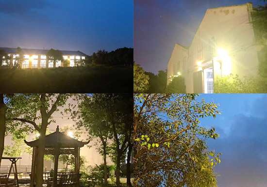 花園式廠區(qū)、綠樹成蔭、鳥語(yǔ)花香。原來的廠區(qū)的夜景是如此的美麗！