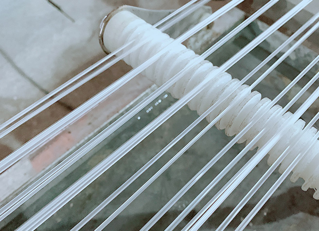 出料均勻，不斷條。